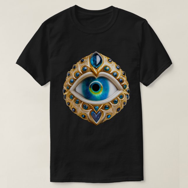Camiseta Olhos do universo 11 (Frente do Design)