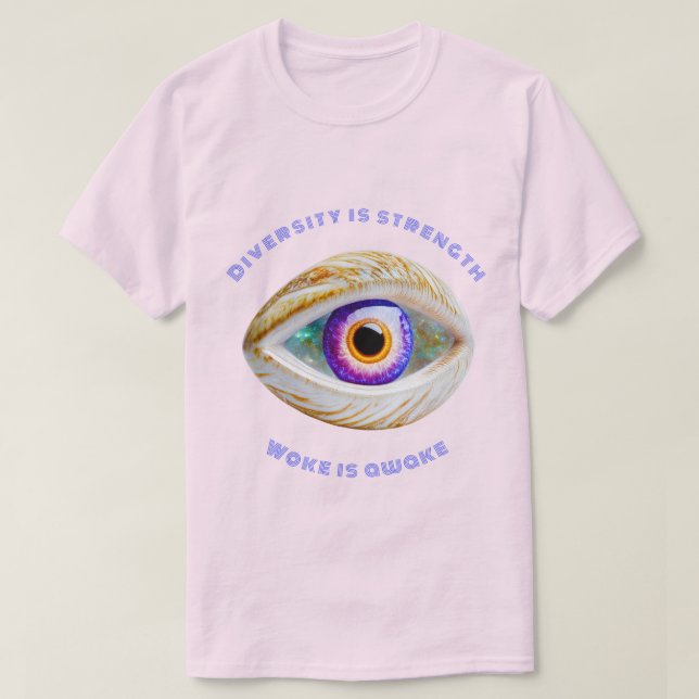 Camiseta Olhos do universo 12 (Frente do Design)