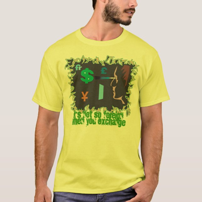 CAMISETA OLHOS ESTRANHOS NO DINHEIRO (Frente)