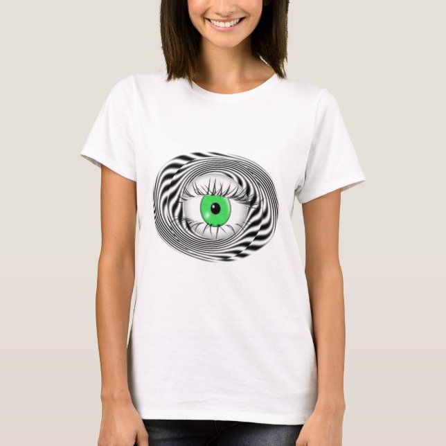 CAMISETA OLHOS HIPNÓTICOS - HIPNOTISTA (Frente)
