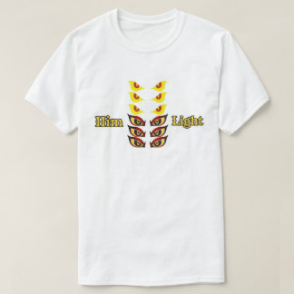 Camiseta Olhos Iluminam Ele Luz