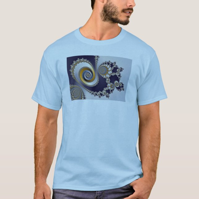 Camiseta Olhos no Céu - Fractal (Frente)