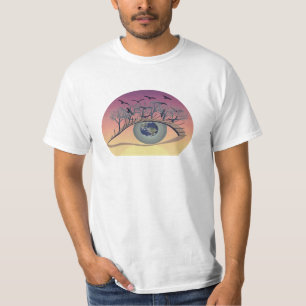 Camiseta Olhos no Mundo - Natureza e Arte da Terra