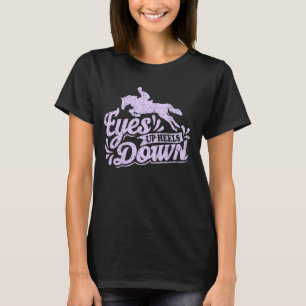 Camiseta Olhos Para Cima Cairam, Cavalo Andando, Equestre P