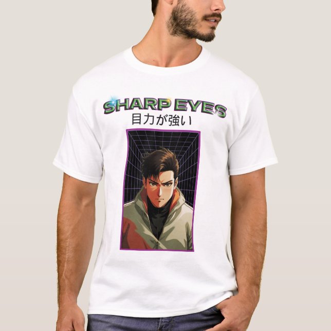 Camiseta Olhos Perspicazes (Frente)