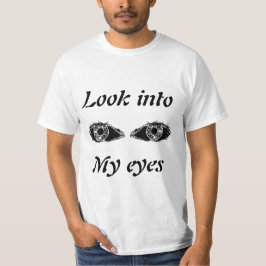 Camiseta Olhos pretos 
