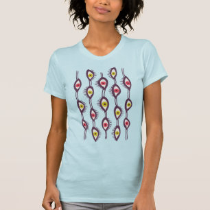Camiseta Olhos Psicodélicos Trippy Hippie Coloridos