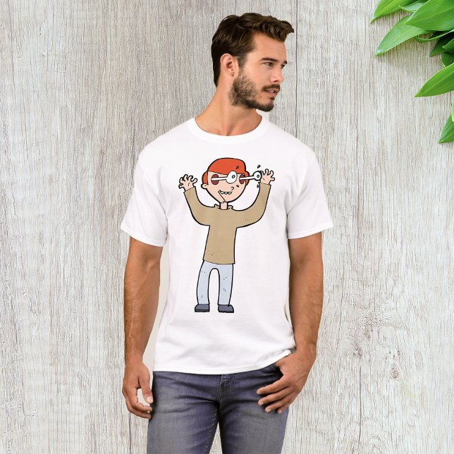 Camiseta Olhos Rebatendo (Criador carregado)