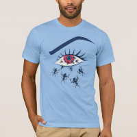 Olhos Vermelhos Adormecidos E Estranhos