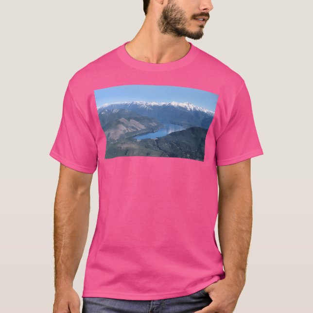 Camiseta Olimpiadas do Lago Cushman Ativas (Frente)