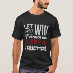 Camiseta Olimpíadas Especiais Deixe-me Vencer