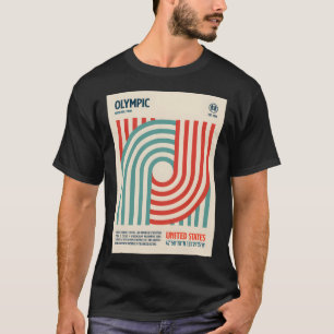 Camiseta Olimpiadas National Park Retro Viagem Art