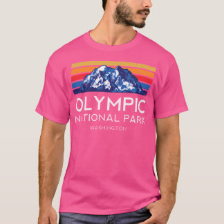 Camiseta Olimpiadas National Park Washington Retro Vintage 