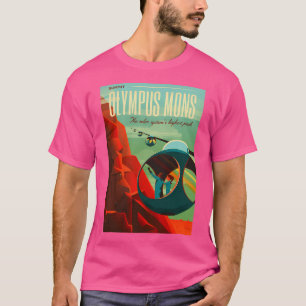 Camiseta Olimpo Mons - Viagem de espaço