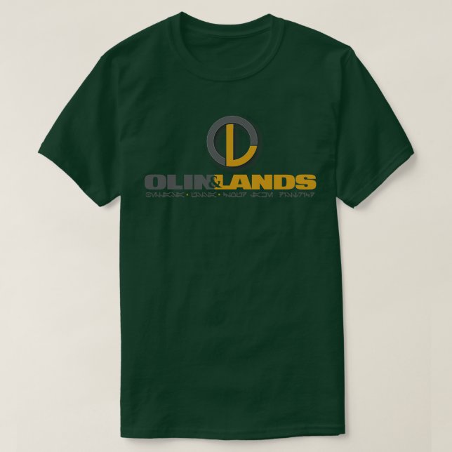 Camiseta Olin Lands (Frente do Design)