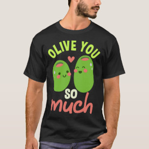 Camiseta Oliva Tão Engraçados Casais Correspondendo