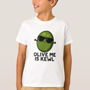Camiseta Olive Me É Kewl Legal Olive Pun