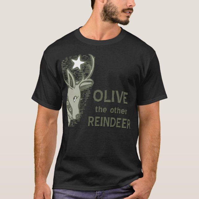 Camiseta Olive The Other Reindeer (Frente)
