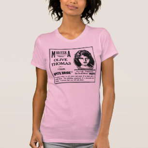 Camiseta Olive Thomas A Noiva De Fé 1919