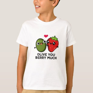 Camiseta Olive Você Berry Muito Engraçado Fruta Pun