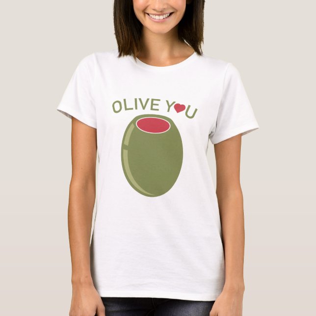Camiseta Olive You (Frente)