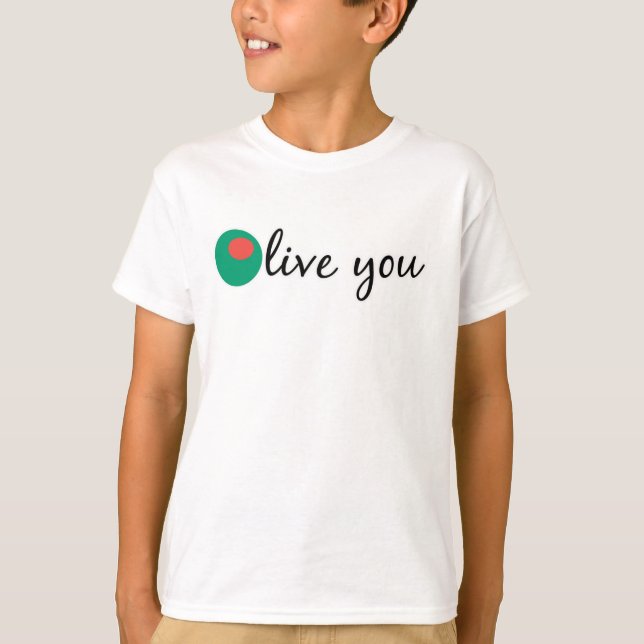 Camiseta Olive You (Frente)