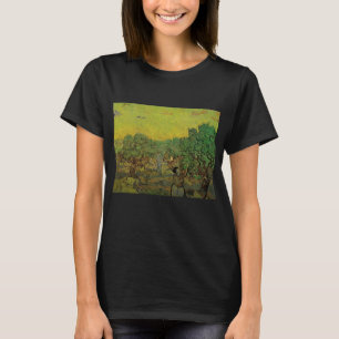 Camiseta Oliveira com Figuras Colhendo, Vincent van Gogh