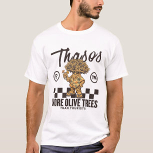 Camiseta oliveiras de Thasos (grécia)