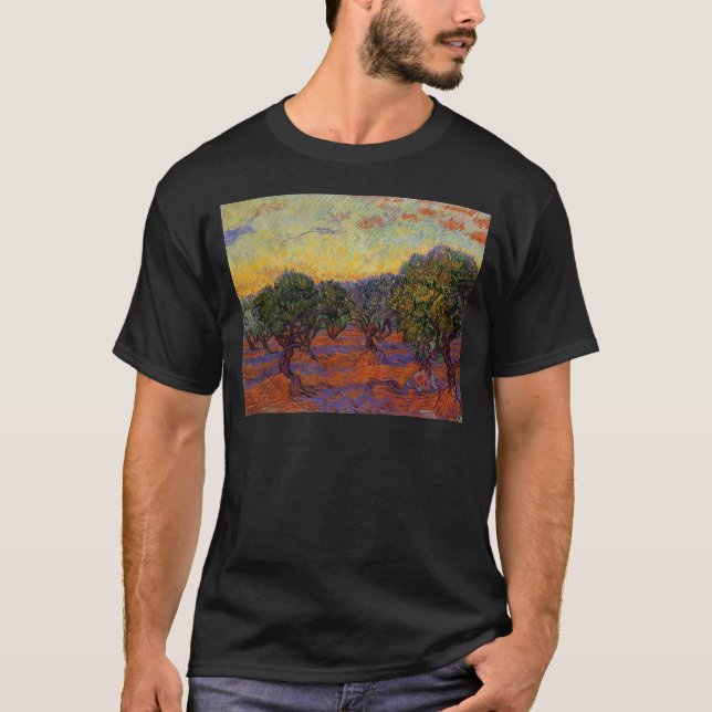 Camiseta Oliveiras - Vincent van Gogh (Frente)
