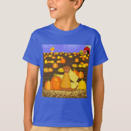 Camiseta Oliver a Lontra Escolhe uma Abóbora