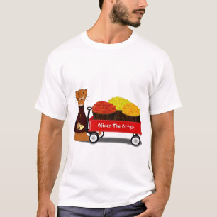 Camiseta Oliver A Porta Se Pronta Para O Outono