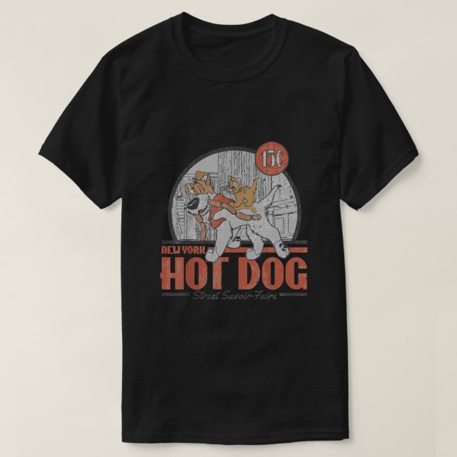 Camiseta Oliver & Company New York Hot Dog (Frente do Design)