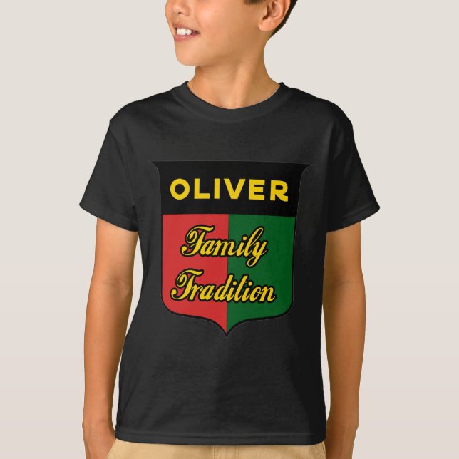 Camiseta oliver_family_tradition (Frente)