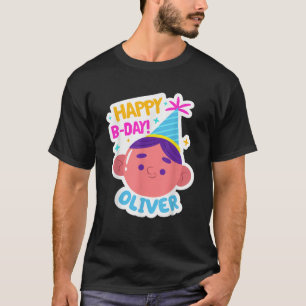 Camiseta Oliver Personalizou Uma Ideia De Presente Feliz E 