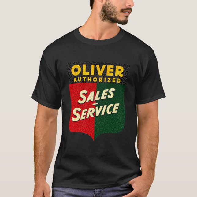 Camiseta Oliver Trators e equipamento EUA (Frente)