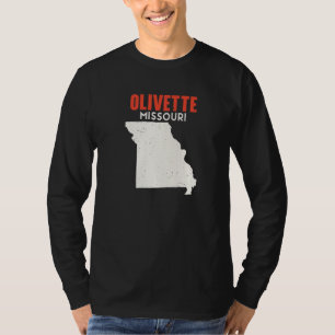 Camiseta Olivette Missouri EUA State America Viagem Missour
