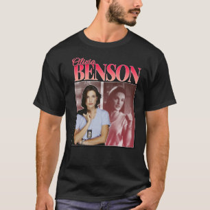 Camiseta Olivia Benson 90 Inspirava Clássico de Homenagem 