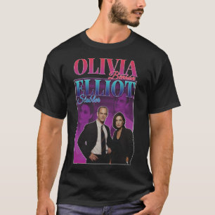 Camiseta Olivia Benson & Elliot Punler 90s Inspirado Vi