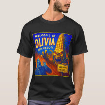 OLIVIA, MINNESOTA CAMISETA.