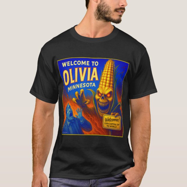 CAMISETA OLIVIA, MINNESOTA CAMISETA. (Frente)