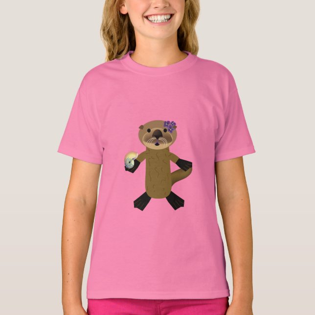 Camiseta Olivia Otter (Frente)