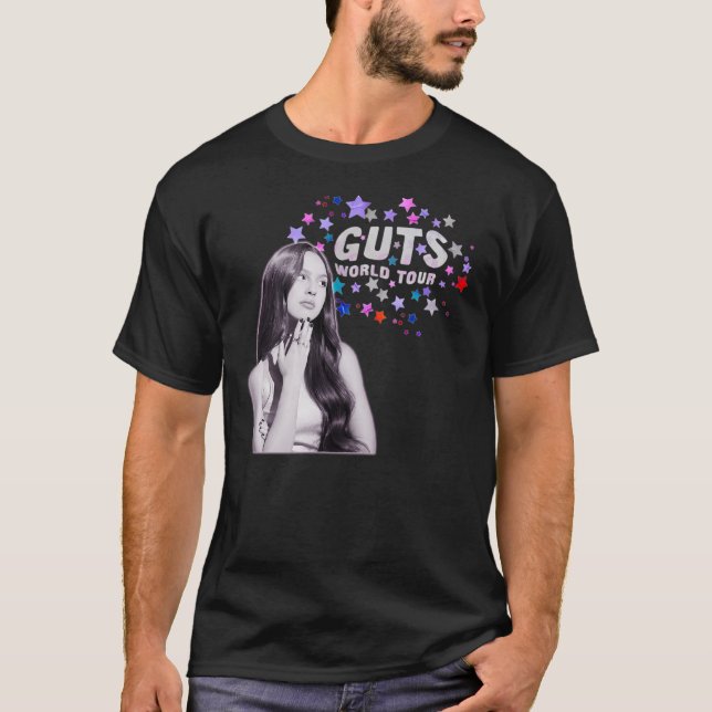 CAMISETA OLIVIA RODRIGO GUTS MUNDO TOUR 2024 (Frente)