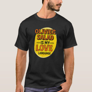 Camiseta Olivier Salad é minha língua de amor Salada de Bat