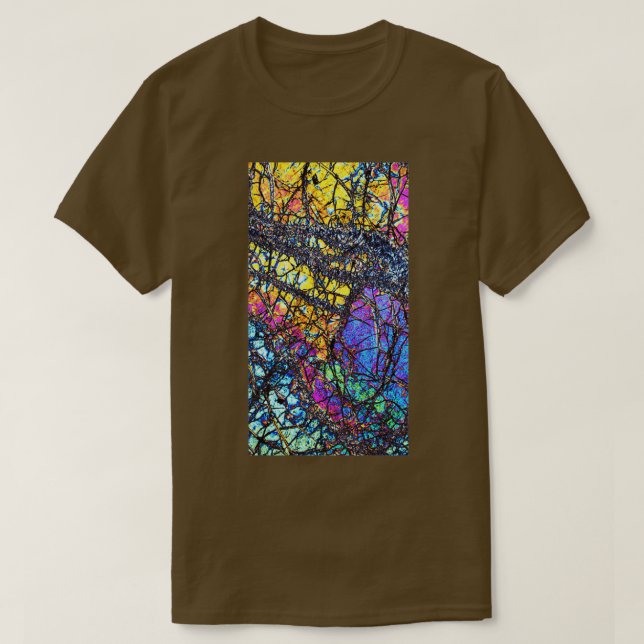 Camiseta Olivine 2 Thin Section (Frente do Design)