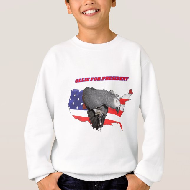 Camiseta Ollie Para Presidente (Frente)