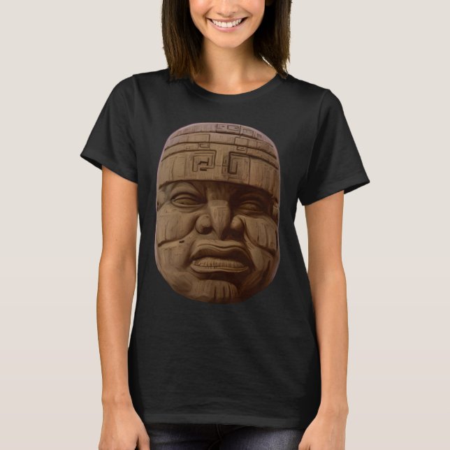 Camiseta Olmec Head (Frente)