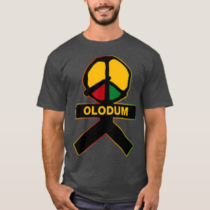 Camiseta OLODUM Bate nela Piano Paz Contra Guerra