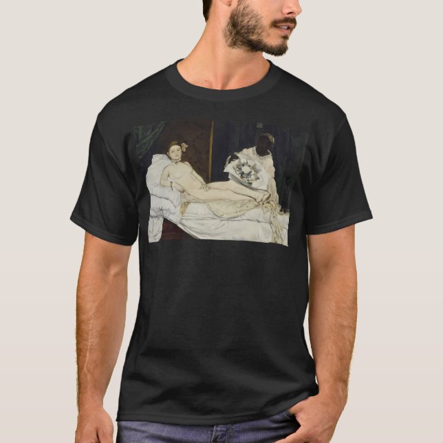 Camiseta Olympia Edouard Manet (Frente)
