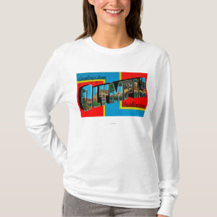 Camiseta Olympia, Washington - grandes cenas 2 da letra