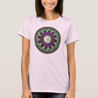 Camiseta Om /AUM Mandala, senhoras